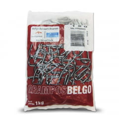 Grampo Galvanizado 1 X 9  (1Kg) Belgo