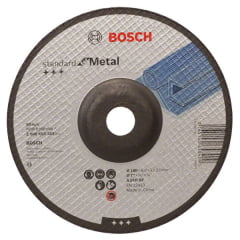 Disco de Desbaste Para Metal 180 mm 7'' Gr.24 - Bosch