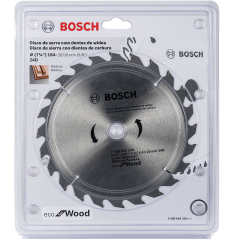 Disco de Serra com Dentes de Widea 184mm (7.1/4") 24D - Bosch