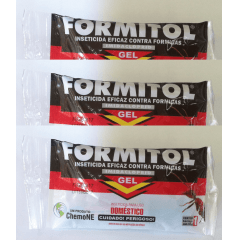 Formitol Formicida Gel 10g - Kit com 3 unidades
